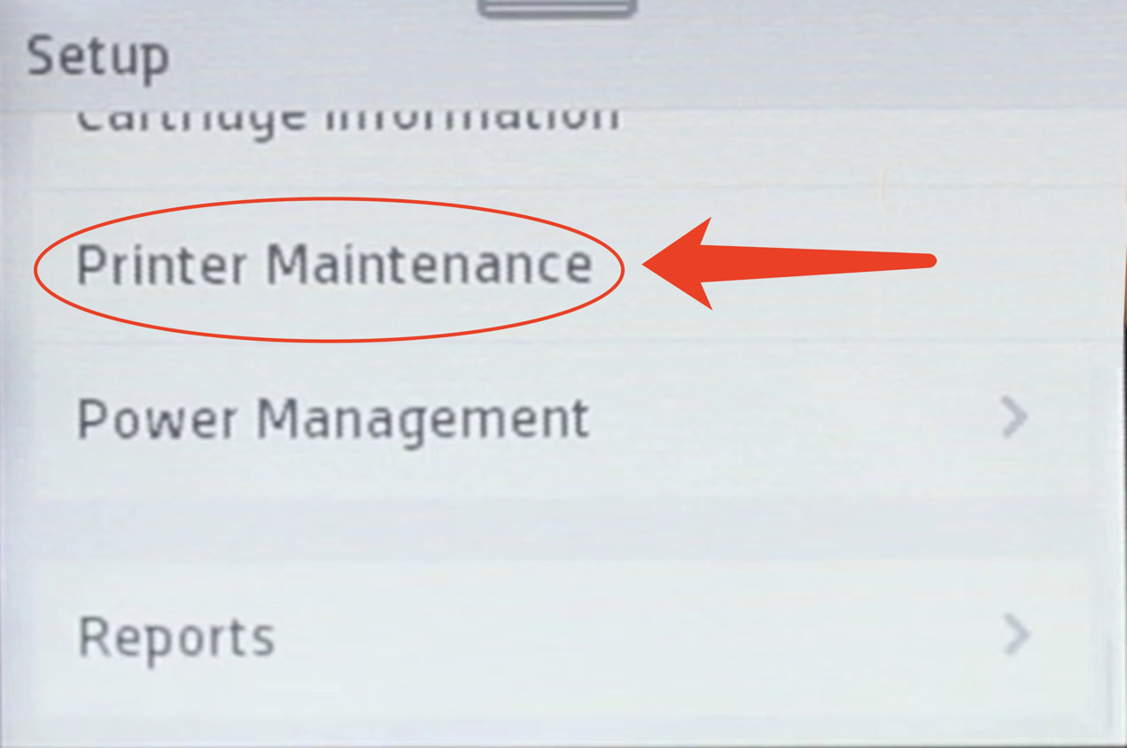 Disable Firmware Update on HP InkJet Printers Step 3